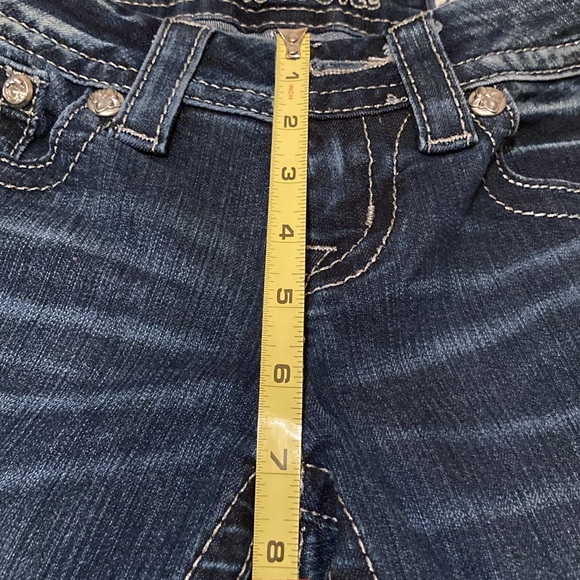 Miss Me Sequin Pocket Skinny Jeans - Picture 8 of 9